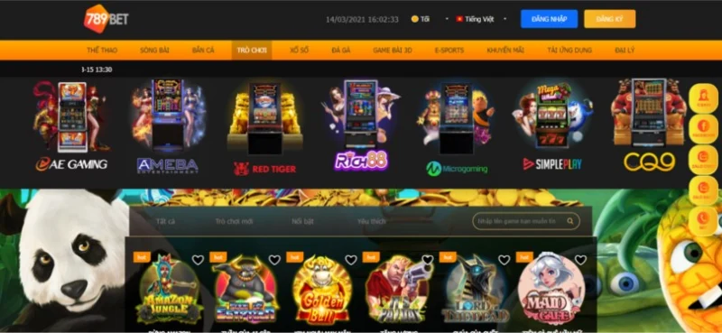 789BET VIP đa dạng game cá cược