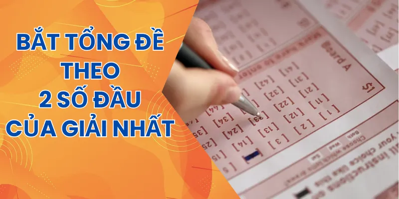 Cách bắt tổng đề theo giải nhất