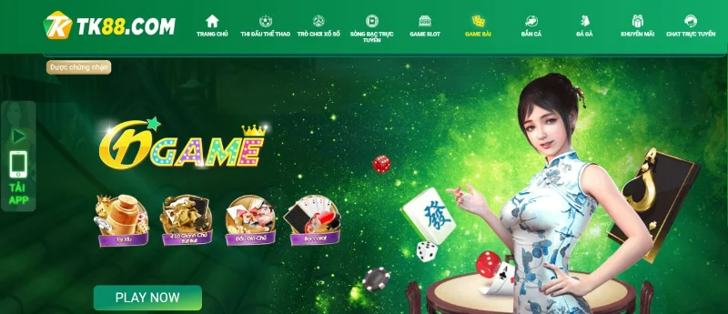 Game giải trí đỏ đen TK88