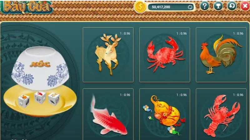 Luật chơi bầu cua